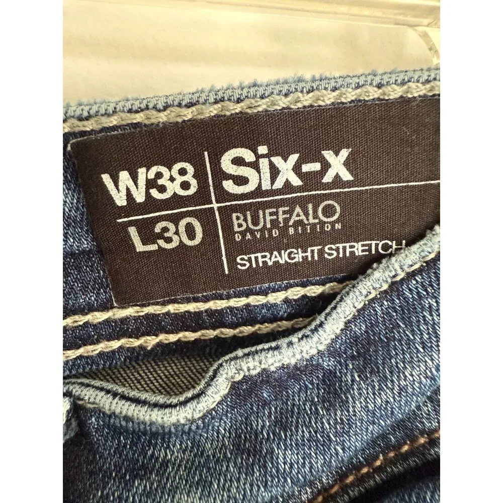 Buffalo David Bitton Rock For Freed Six-X Jeans sz 38x30